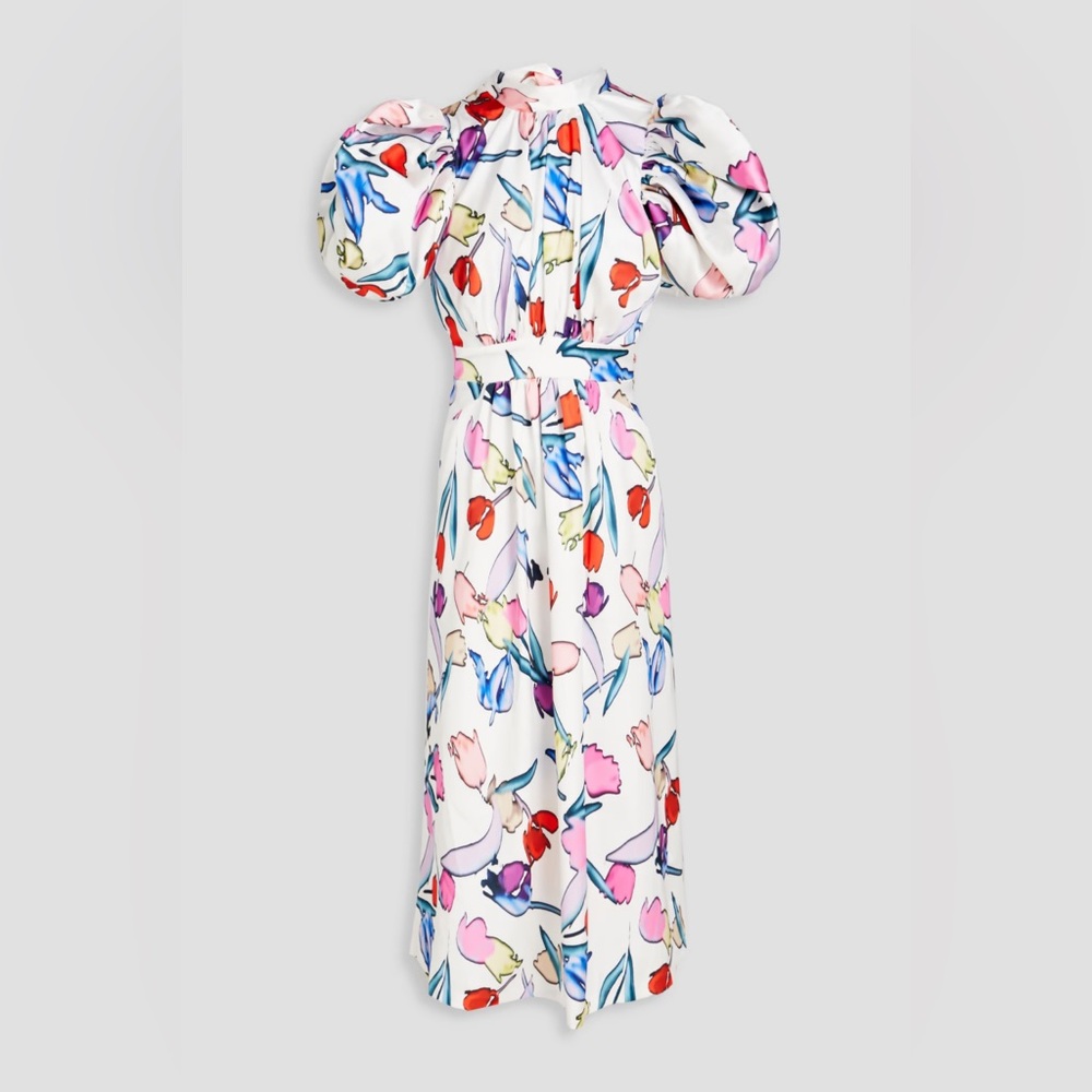 ROTATE Birger Christensen Noon Satin Dress - Picture 12 of 12